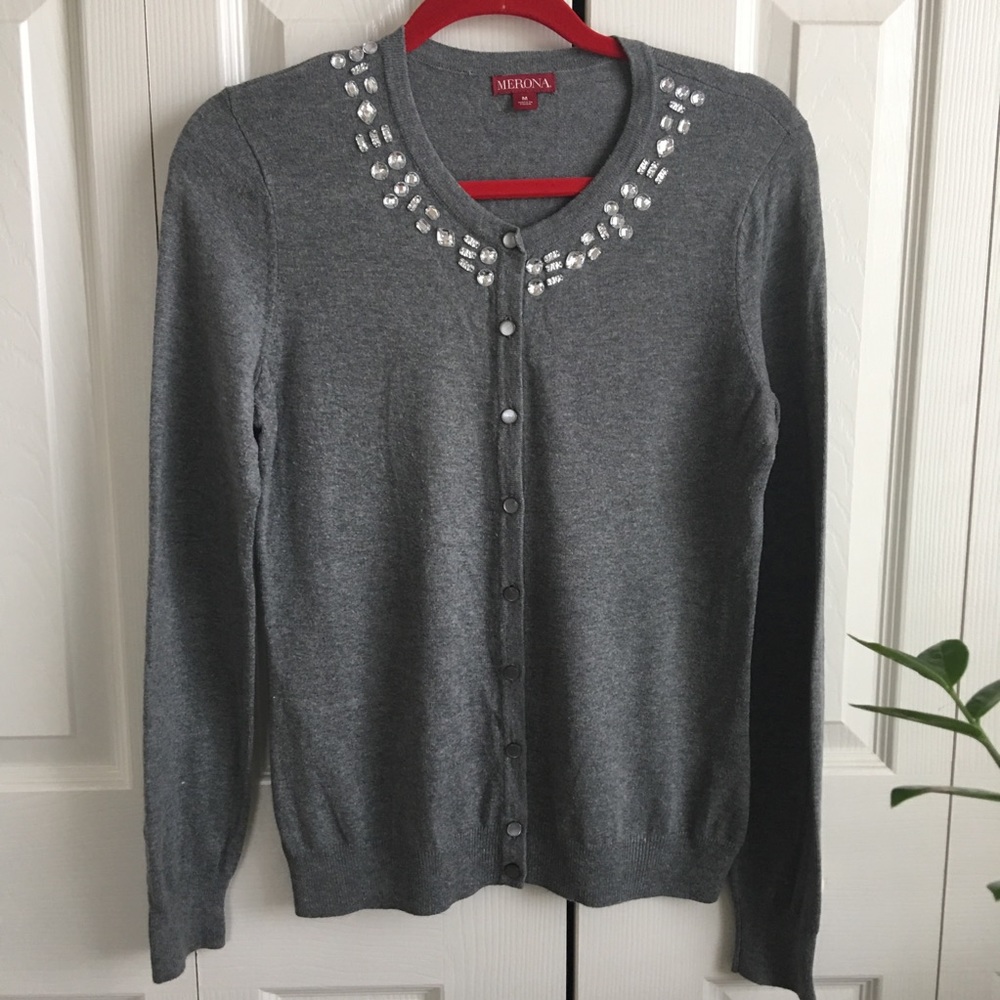 Grey merona cardigan